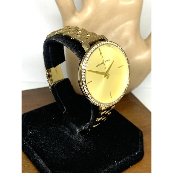 Michael Kors Women\'s Watch MK4399 Charley Quartz Gold Stainless Steel 38mm main image 12
